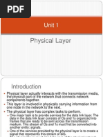 Unit 1 Physical Layer