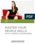 Course Syllabus - Master Your People Skills