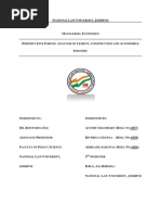 Download PORTERS FIVE FORCES ANALYSIS OF CEMENT CONSTRUCTION AND AUTOMOBILE INDUSTRY by Sourav Modi SN241563335 doc pdf