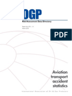 Aviation Transport Accident Statistics: Risk Assessment Data Directory