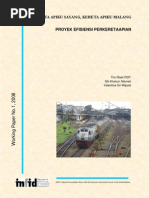 Download Working Paper Proyek Efisiensi Perkeretaapian by INFID JAKARTA SN24156672 doc pdf