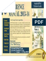 Reference Manual 2013 14