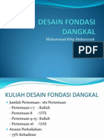 Fondasi Dangkal - 1