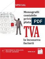 Monografii Contabile Tva La Incasare