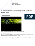 Al-Hasyr 18 Dan Time Management