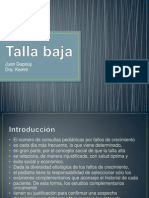 Talla Baja