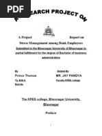 Download Project report on stress management by princepopsy SN24158580 doc pdf