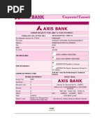 cbec e-payment request form axis bank