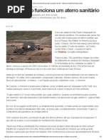 G1 - Saiba Como Funciona Um Aterro Sanitário Em SP - Notícias Em São Paulo Mais Limpa