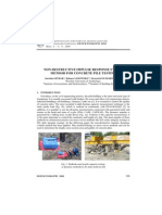 Non-Destructive Impulse Response S'Mash Method For Concrete Pile Testing