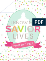 Primary2015-I Know My Savior Lives