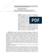 O Principio Da Boa-Fe Na Administracao Publica e Sua Repercussao Na Invalidacao Administrativa