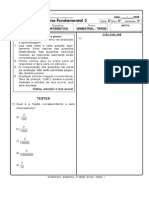 Matemática bimestral 5a série