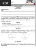 1º Relatório de Laboratório de Circuitos