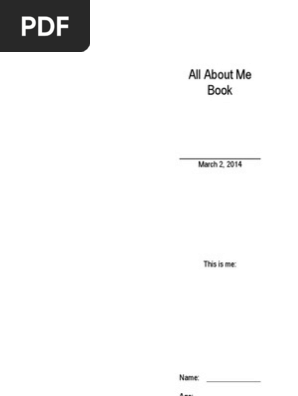 All About Me - Boy