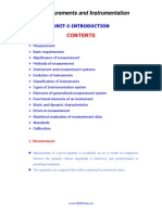 63405451 Measurement and Instrumentation Lecture Notes