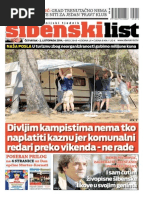 Sibenski List, 28. Svibnja 2015. | PDF