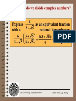 25 dividing complex numbers