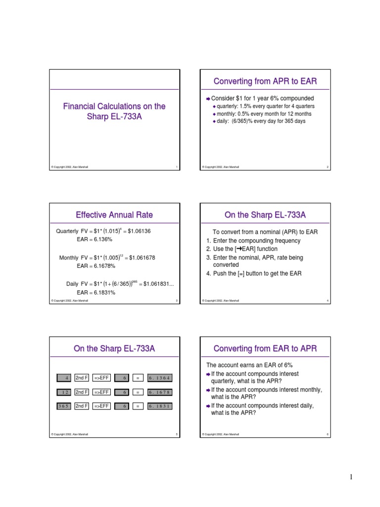Sharp EL733A | PDF | Computers