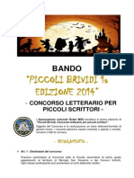 Regolamento - Piccoli Brividi 1a Ed. 2014
