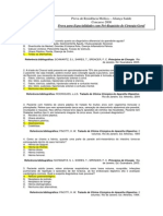 Prova Cirurgia Geral