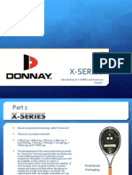 Donnay 2011/2012 X-Color Racquets Line Up