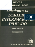 197824872 Lecciones de Derecho Internacional Privado Parte General Biocca Cardenas Basz