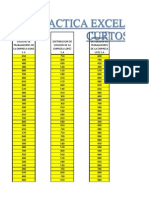 Ejercicios de Asimetria y Curtosis en El Excel