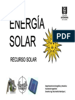 Energia Solar - Recurso Solar PDF