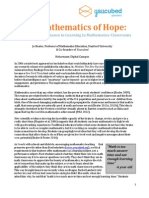 Mathematics of Hope Paper