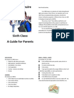 sixth class parent booklet online version