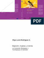 Migración, género y vivienda en La Conquista y Texistepeque