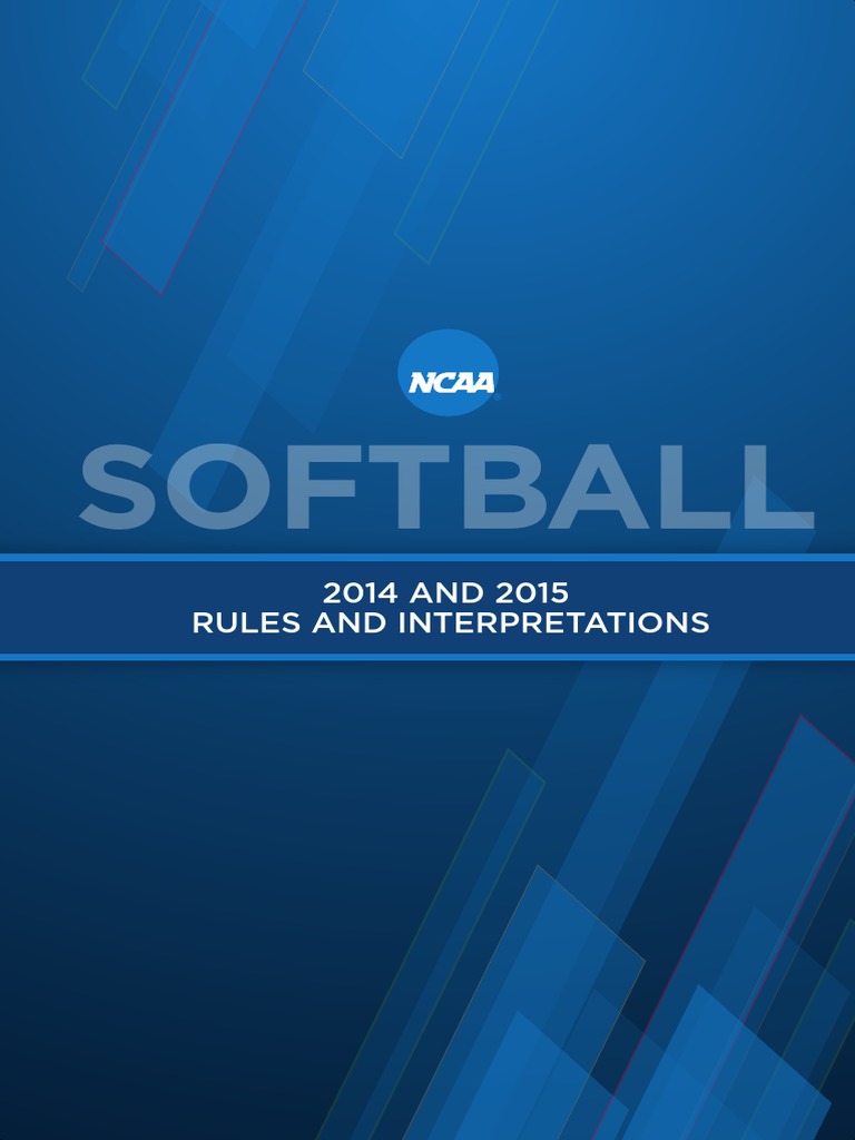 Softball Fundamentals PDF Baseball Field Pitcher