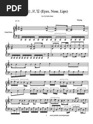 Taeyang Eyes Nose Lips Ouverture Echecs Echecs