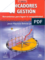 Indicadores de Gestión Por Jesús Mauricio Beltrán Jaramillo PDF