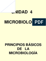 PRINCIPIOS BÁSICOS DE LA   MICROBIOLOGÍA  unidad 4 ALEVIC.ppt