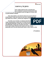 El cuervo y la jarra: cómo resolver problemas con ingenio