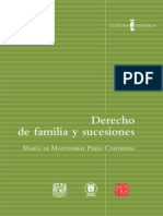 Derecho de Familia y Sucesiones. María de Montserrat Pérez Contreras PDF