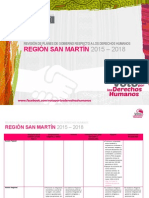 Voto por los derechos humanos - Región San Martín