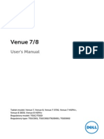Dell Venue 7 Manual