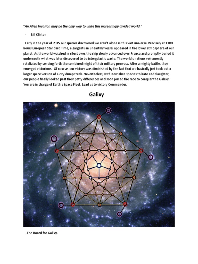 Galixy: An Intergalactic Strategy Game | PDF | Galaxy | Military Operations