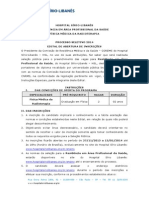 Edital Do Curso - Física Médica Da Radioterapia PDF