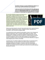 Las Propuesta de Despenalizar La Droga Es Propia Del Relativismo Moral y Es Posiblemente Por Eso Que Está Encontrando Tanta Aceptación