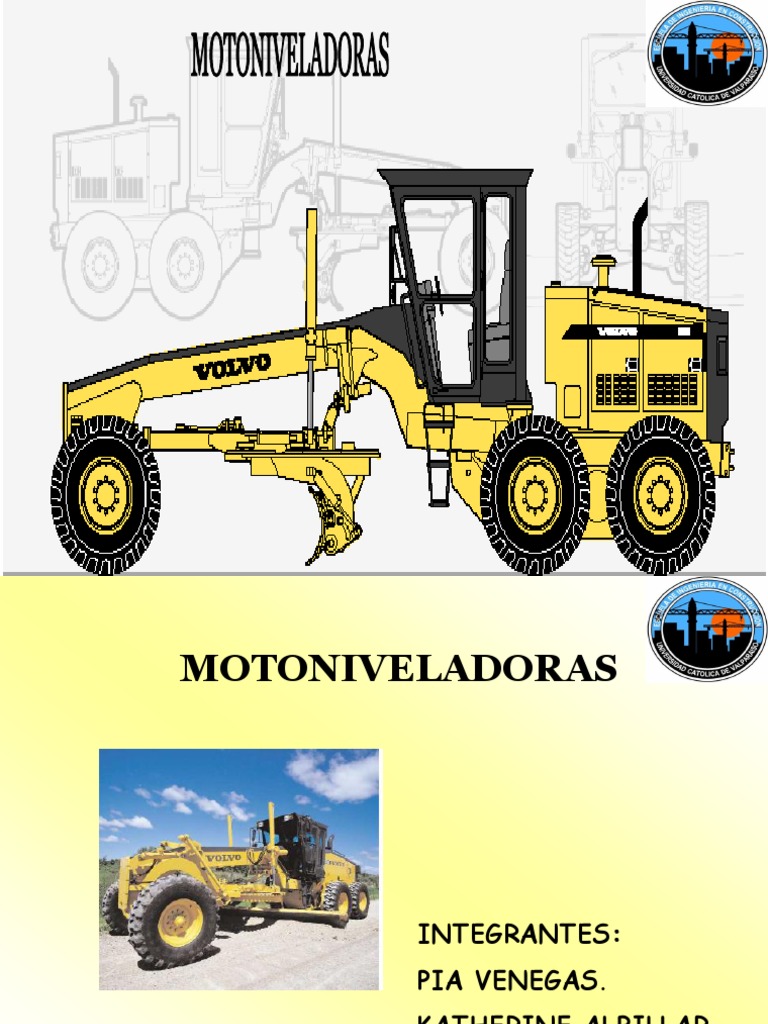 Funciones Y Componentes De Motoniveladoras Pdf Eje Transmisión 