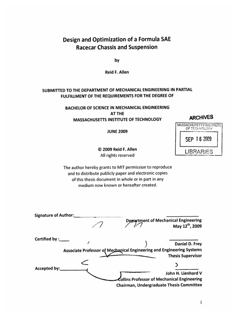 Fsae Design And Optimization Pdf Tire Welding