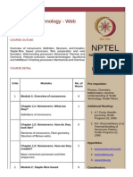 Syllabus Nonwoven Tech