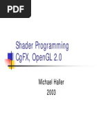 Open GL (Ebook) Shader Programming - CGFX Opengl 2.0 PDF