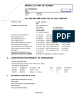 MSDS Nalcool 2000 PDF