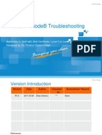 ZTE ZXSDR NodeB Troubleshooting