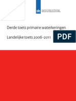 Derde toets primaire waterkeringen. Landelijke toets 2006-2011.